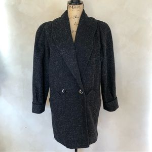 Vintage Karizma wool blend middle length coat